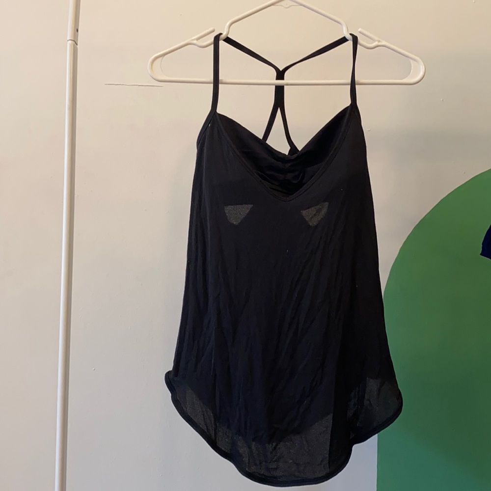 LuLuLemon tank with bra - size 4
